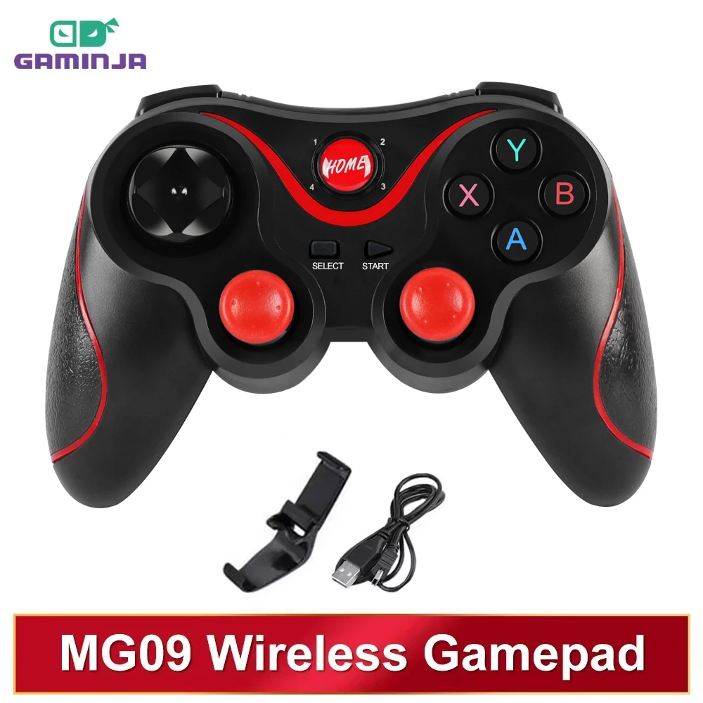 Tablet Gaming Accessories - GAMINJA Drahtloses Bluetooth-Gamepad, PC-Spiel-Controller, Gaming-Joystick für