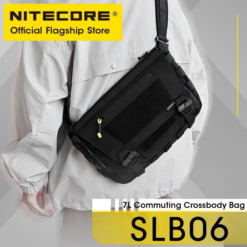 Tablet Shoulder Bag - NITECORE SLB06 Pendeln Umhängetasche Schwarz Sling