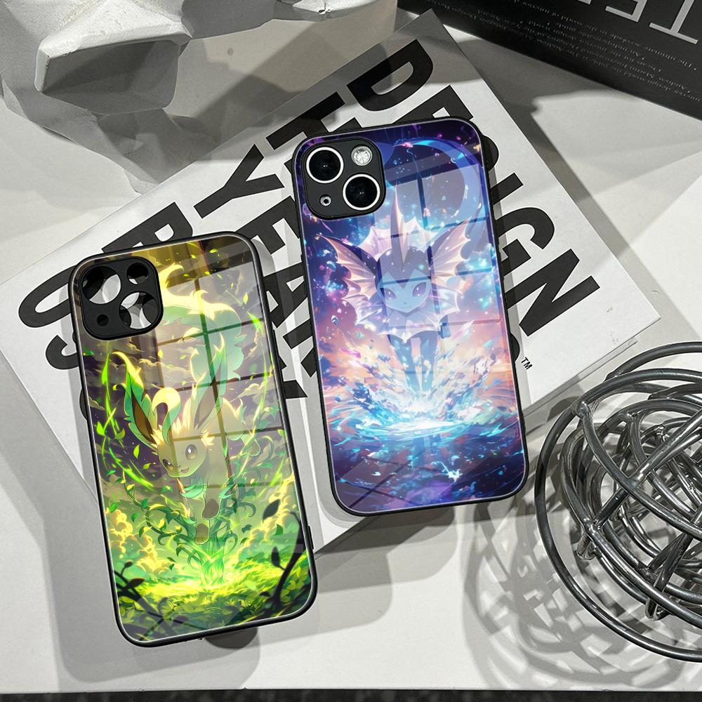 Apple Iphone 16 - Cover P-Pokemons Handyhülle aus gehärtetem Glas
