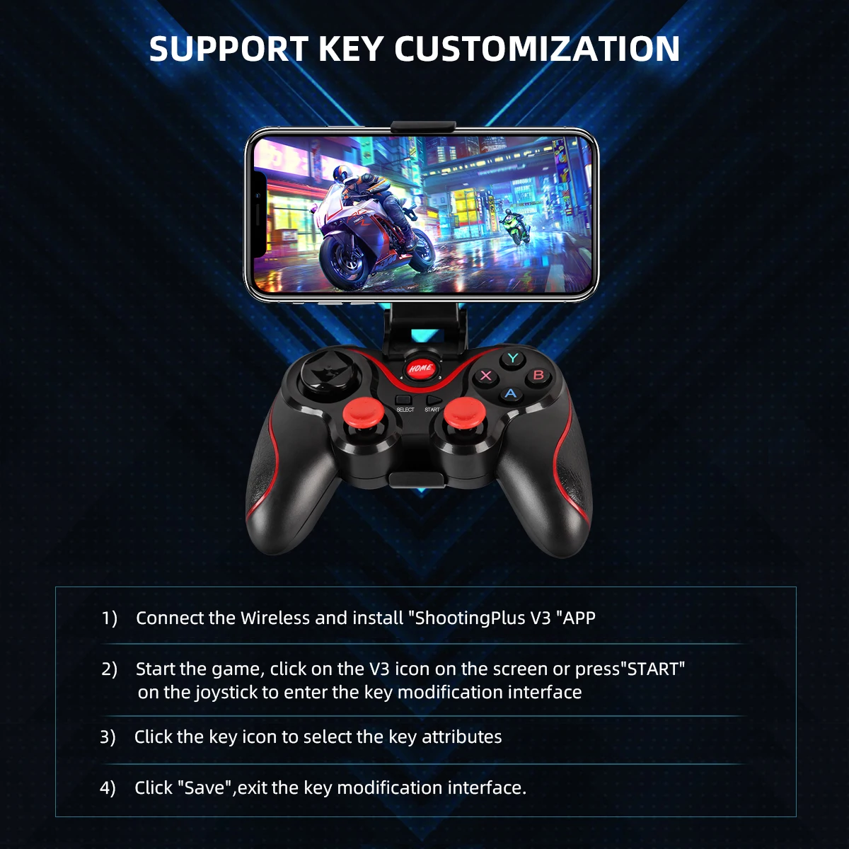 GAMINJA Drahtloses Bluetooth-G – Tablet Gaming Accessories Bewertung und Preis