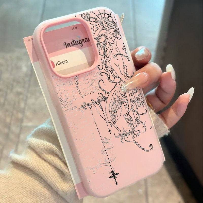 Gothic-Stil Engel Kreuz Linien – Samsung Galaxy S25 Bewertung und Preis