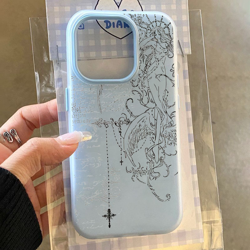 Gothic-Stil Engel Kreuz Linien – Samsung Galaxy S25 Bewertung und Preis