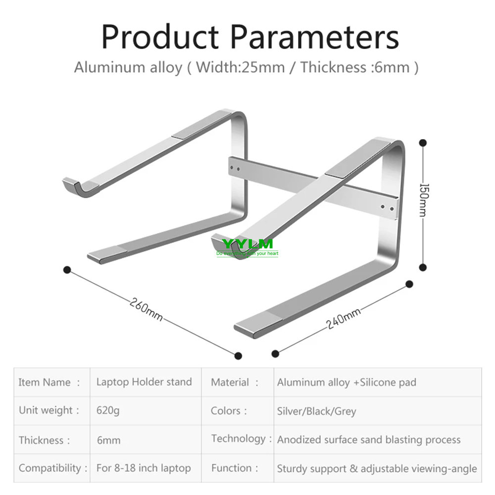 Aluminium Laptop Stand Noteboo – Dell Tablet Accessories Bewertung und Preis