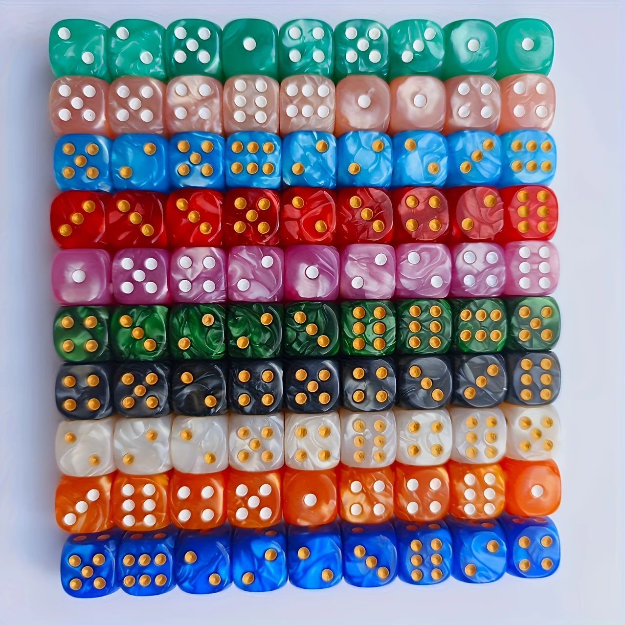10 Stück 12mm Perlen-Swirl D6  – Tablet Gaming Accessories Bewertung und Preis