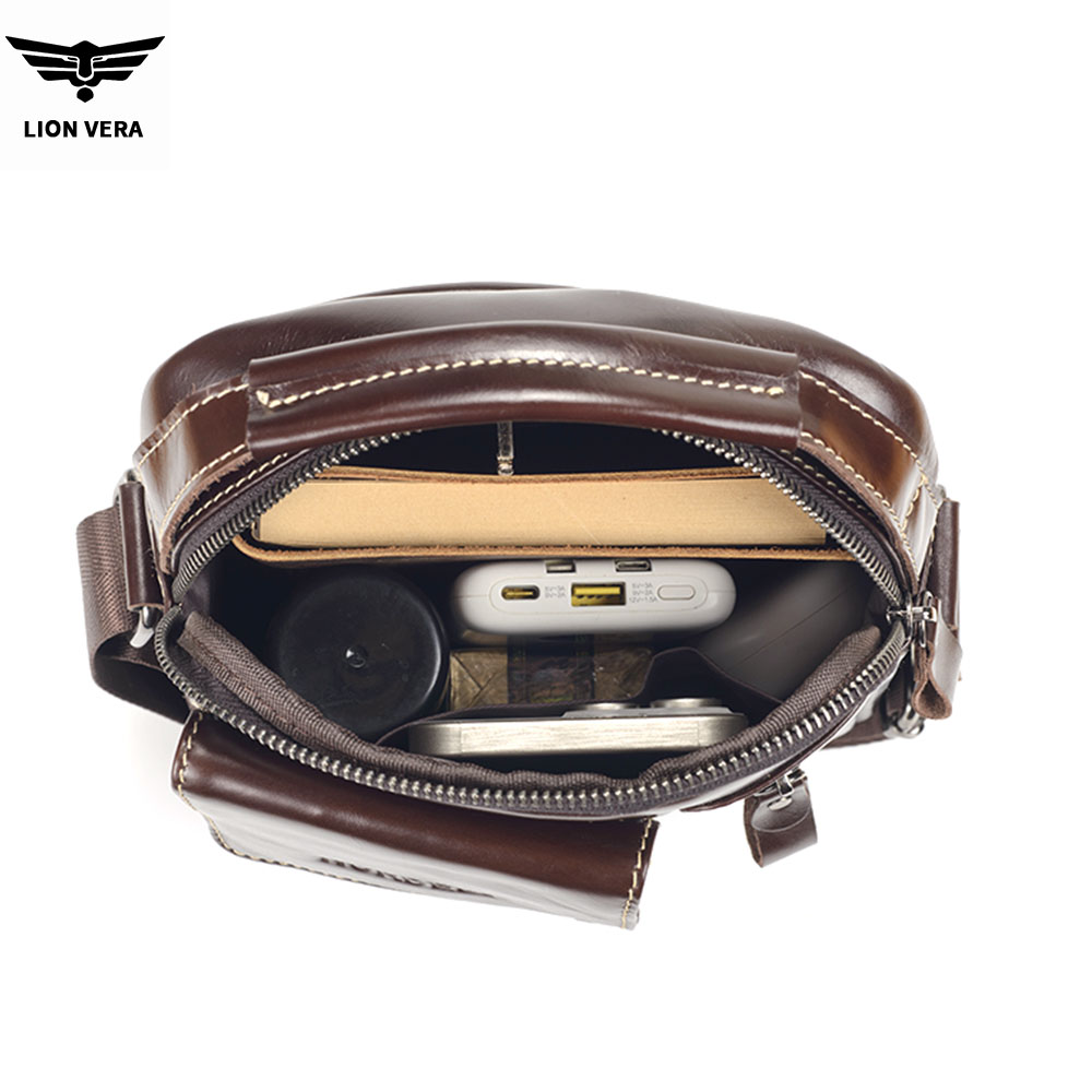 LION VERA Herren Echtleder Umh – Tablet Shoulder Bag Bewertung und Preis