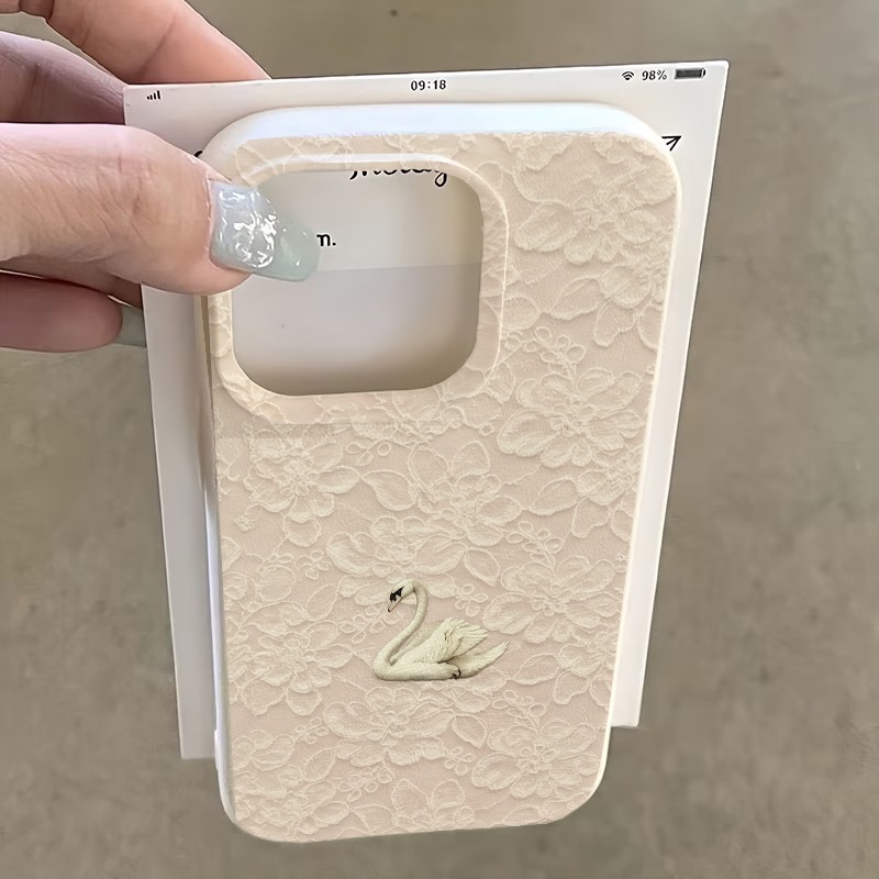 Spitzenmuster Schwan Lychee Te – Apple Iphone 16 Bewertung und Preis
