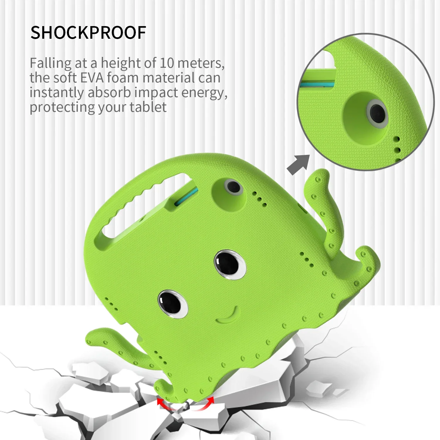 Octopuses EVA-Kinderhülle für  – Cheap Tablet Accessories Bewertung und Preis