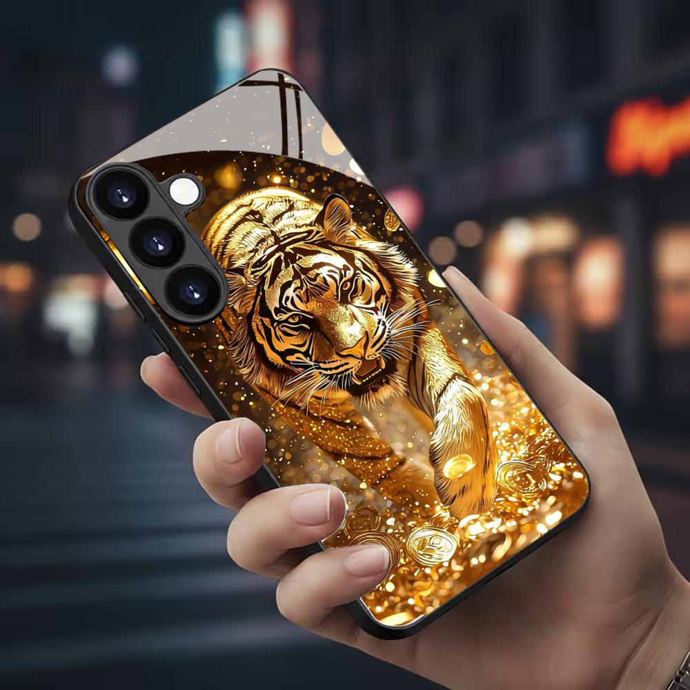 Tiger-Muster Glas-Handyhülle f – Samsung Galaxy S25 Bewertung und Preis