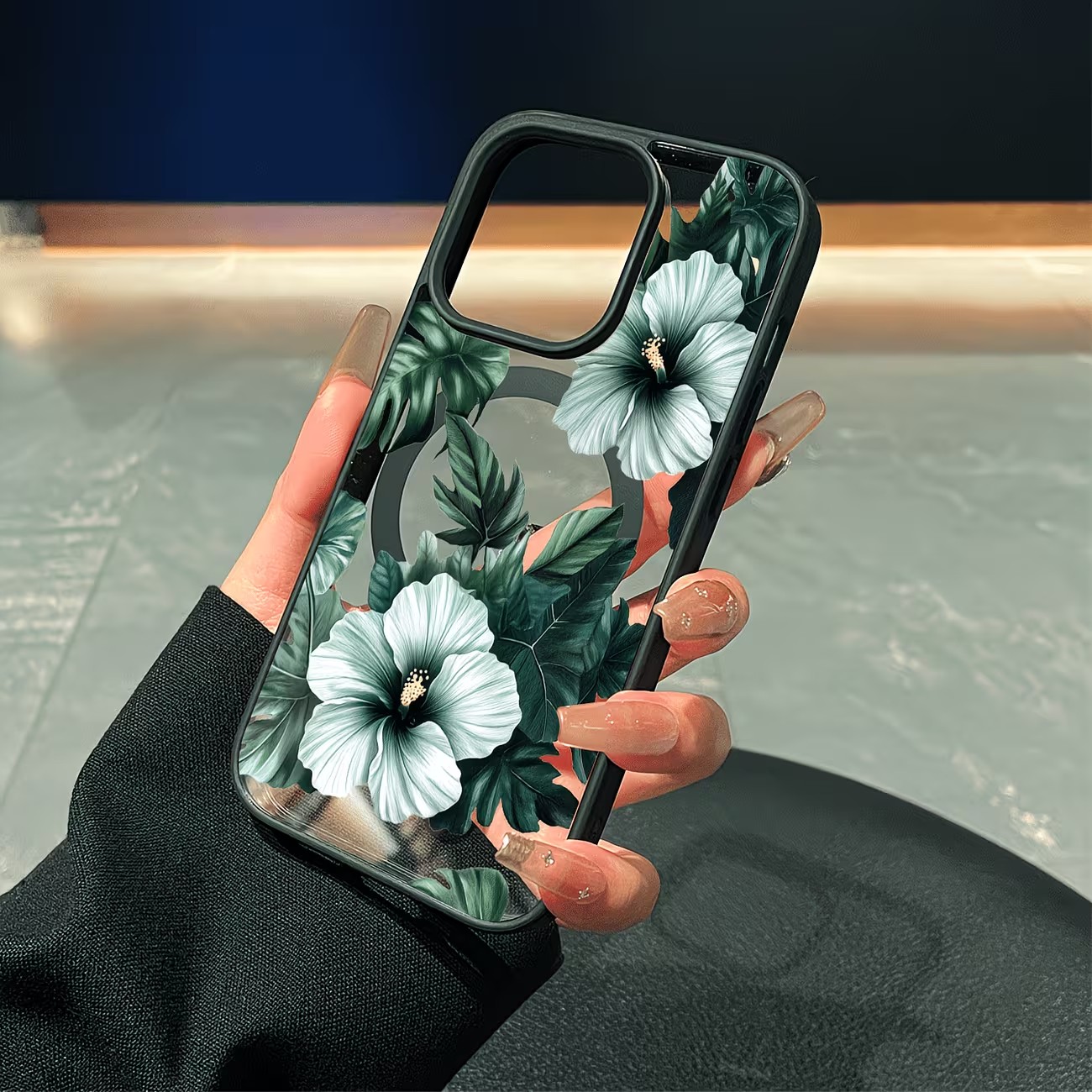 Grüne Blumenmuster Handyhülle  – Apple Iphone 16 Bewertung und Preis