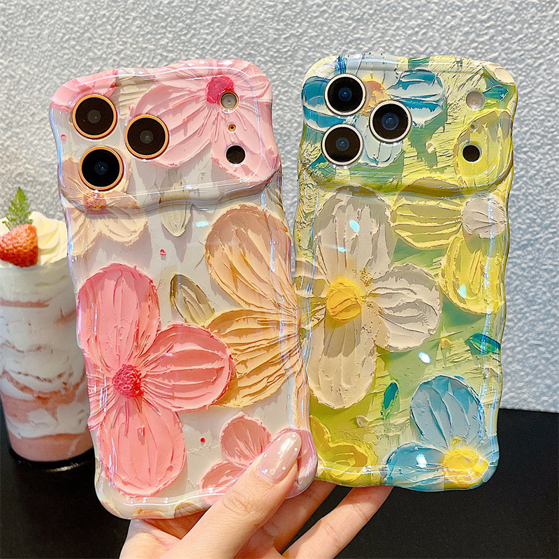 Modische Ölgemälde-Blumen Well – Apple Iphone 16 Bewertung und Preis